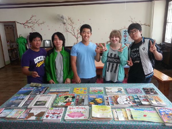 일본에서 아시아공동체학교에 보내온 선물 보따리